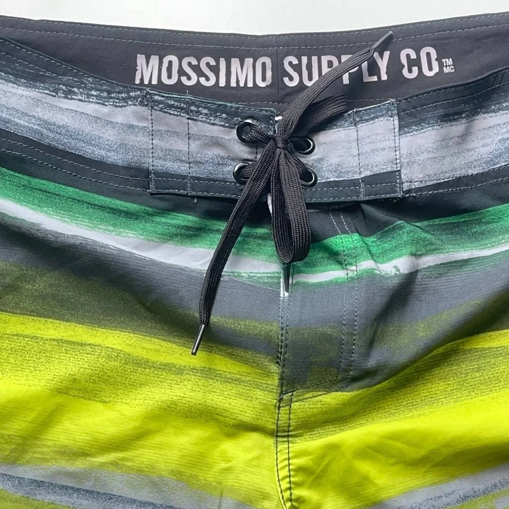 Mossimo Mens Cargo Board Shorts Size 38 Swim Surf Beach Vibes Y2K‎